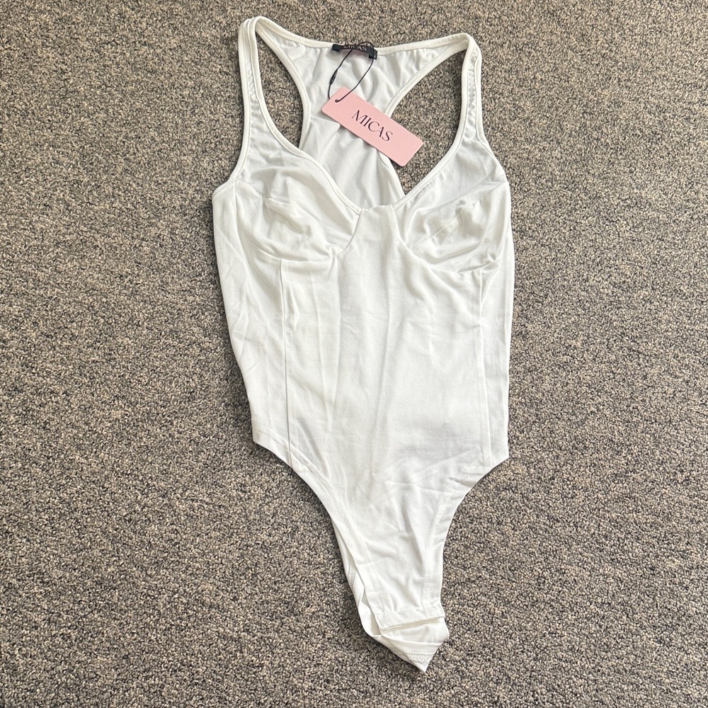 White Bodysuit by MICAS